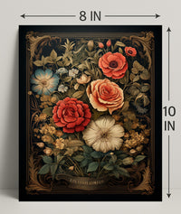 Floral Elegance Poster