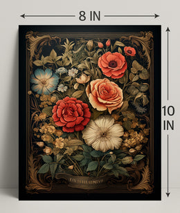 Floral Elegance Poster