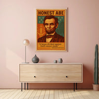 Abraham Lincoln "Honest Abe" Poster PosterGoat