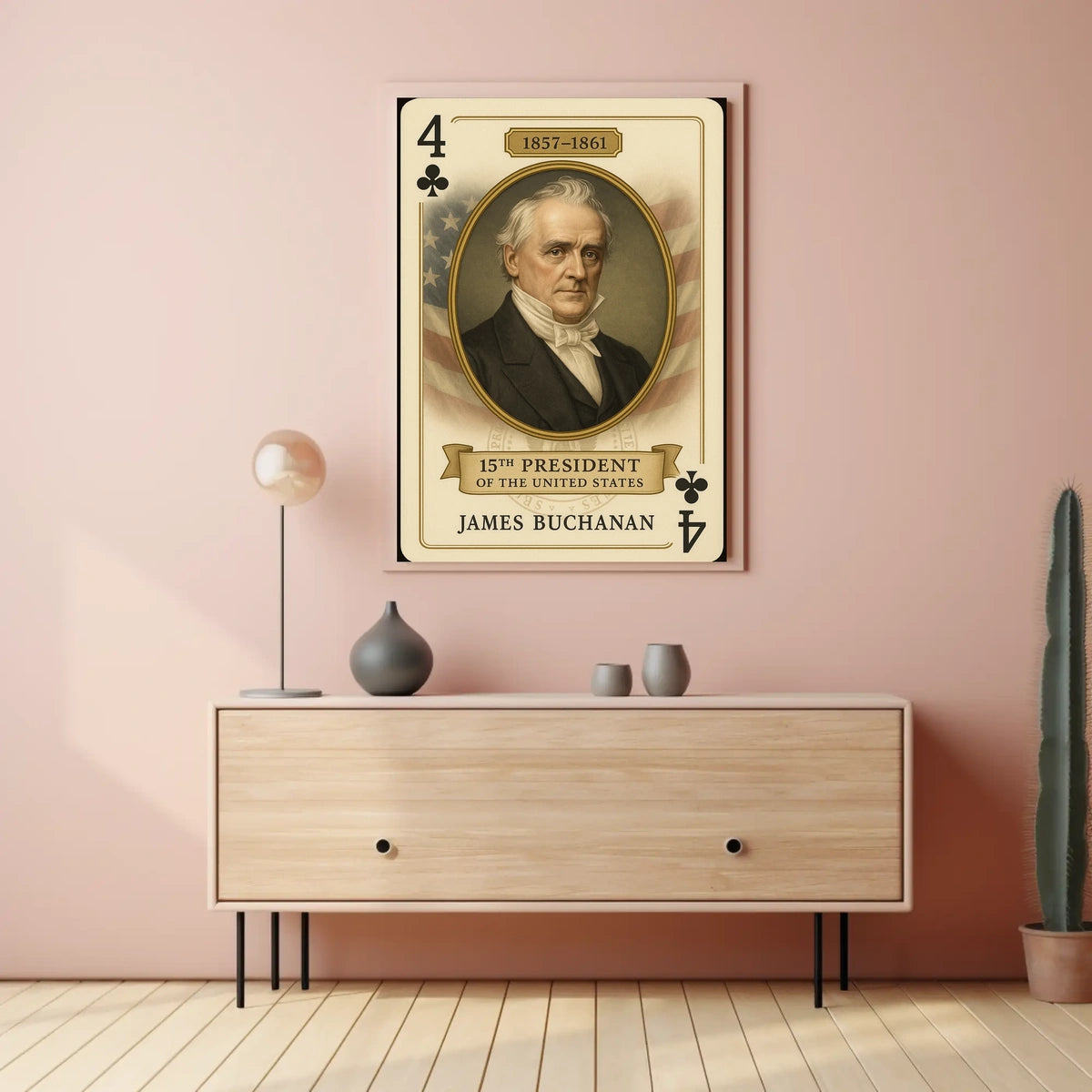 James Buchanan President Poster