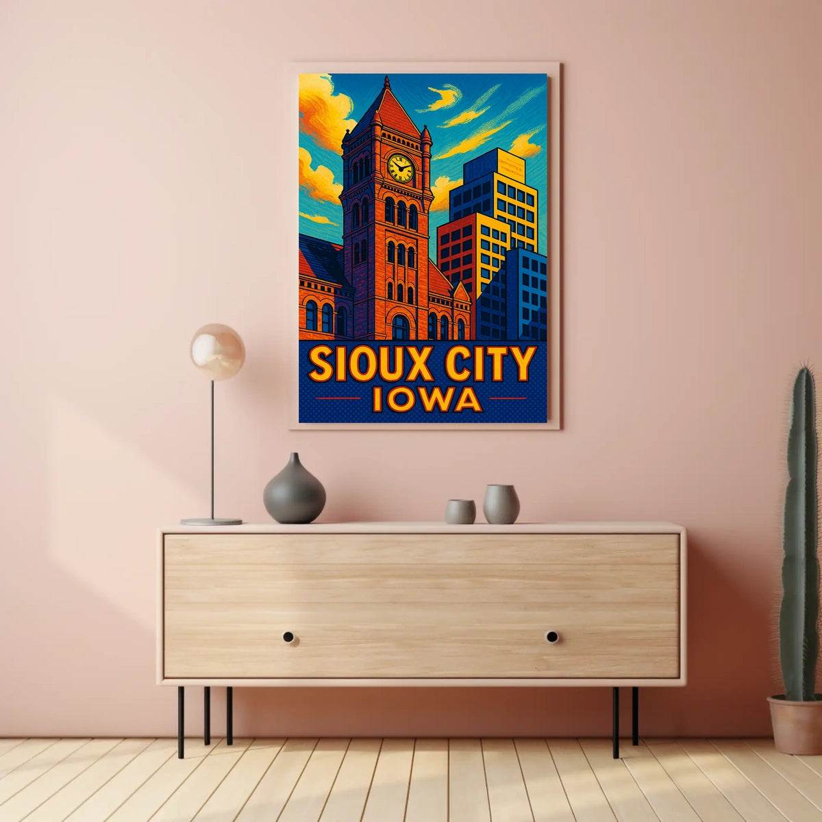 Sioux City, Iowa Poster