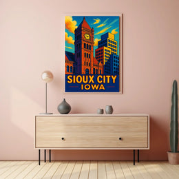 Sioux City, Iowa Poster