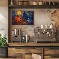 Halloween Night Fantasy Gothic Wanderlust Poster