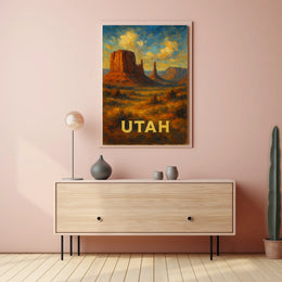 Utah Landscape Poster