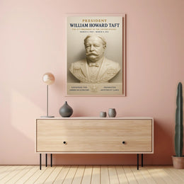 William Howard Taft Vintage Historical Presidential Poster