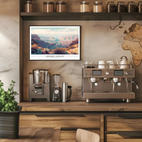 Grand Canyon Sunrise Landscape National Park Poster