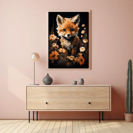 Enchanted Fox in Bloom