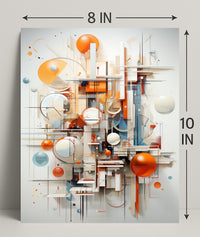 Geometric Harmony Poster PosterGoat