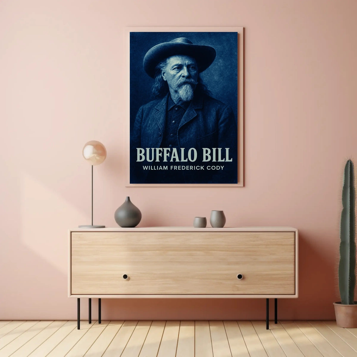 Buffalo Bill American Old West Era Historical Poster