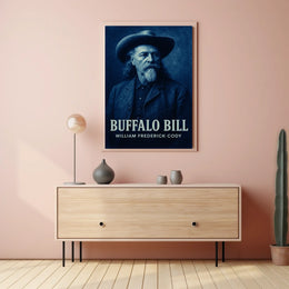 Buffalo Bill American Old West Era Historical Poster