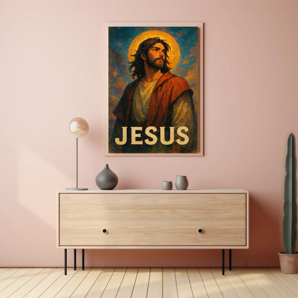 Jesus A Reverent Portrait Poster