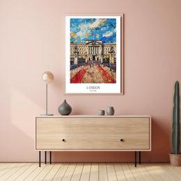 Buckingham Palace in London Poster
