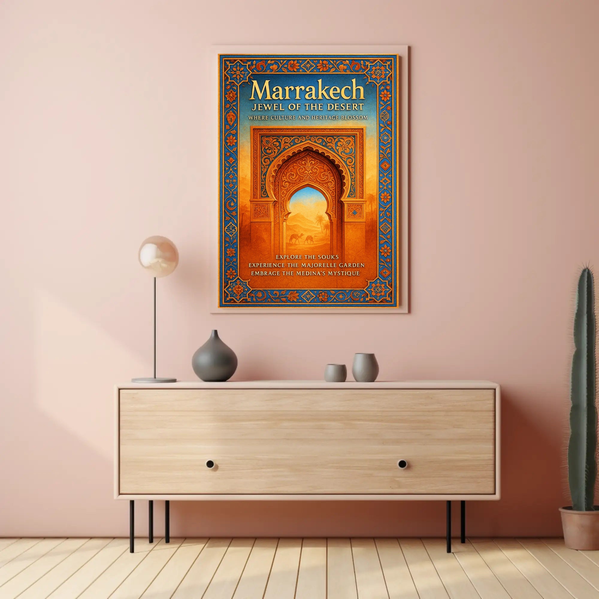 Marrakech Jewel of the Desert Poster