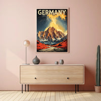 Majestic Mountains of Germany Poster