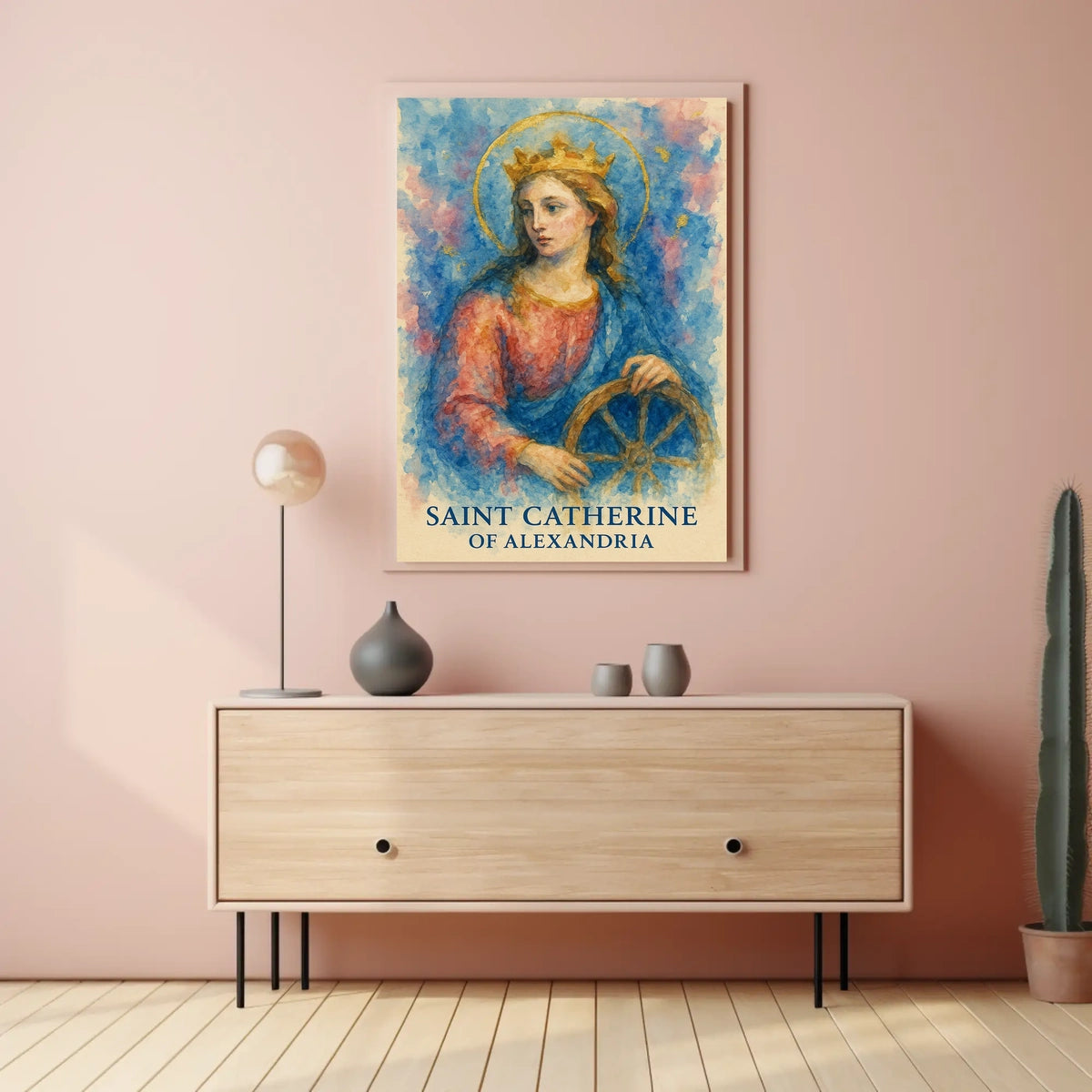Saint Catherine of Alexandria Poster