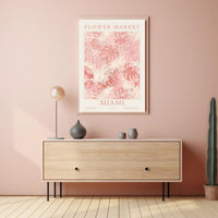 Flower Market Miami Poster