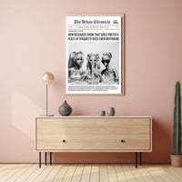Spaghetti Humorous Satire Vintage Pop Culture Poster PosterGoat