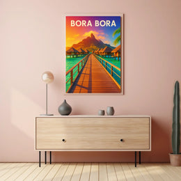 Bora Bora Paradise Poster
