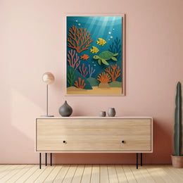 Underwater Wonderland Poster
