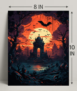 Eerie Twilight Poster