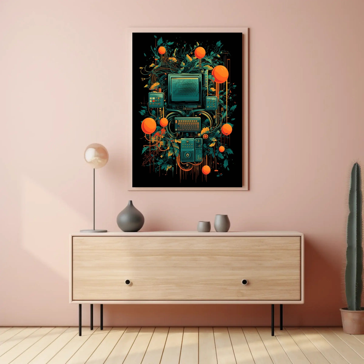 Digital Nature Fusion Poster