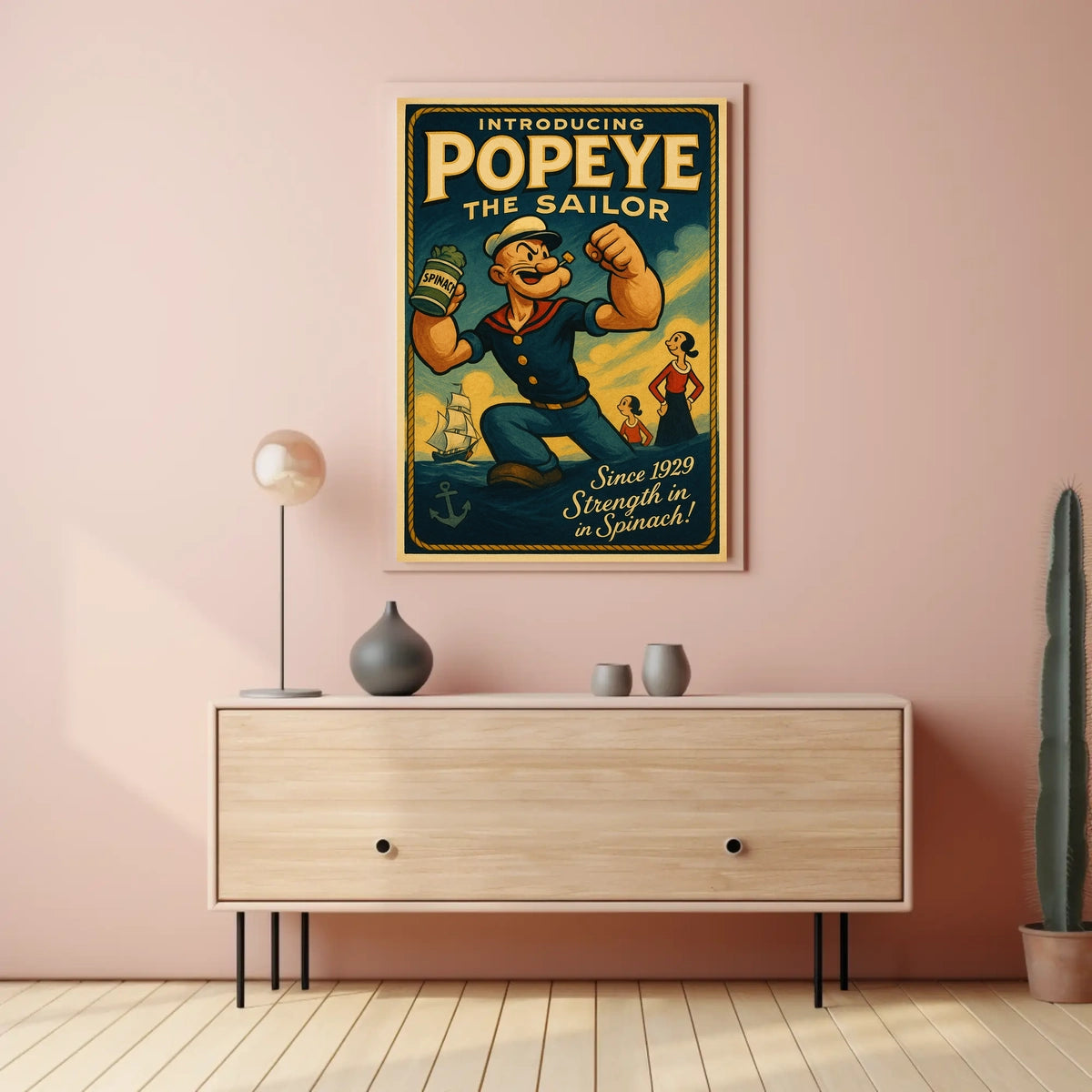 Popeye 1929 Art Poster POP-139