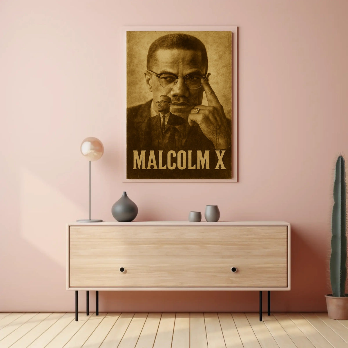 Malcolm X Poster
