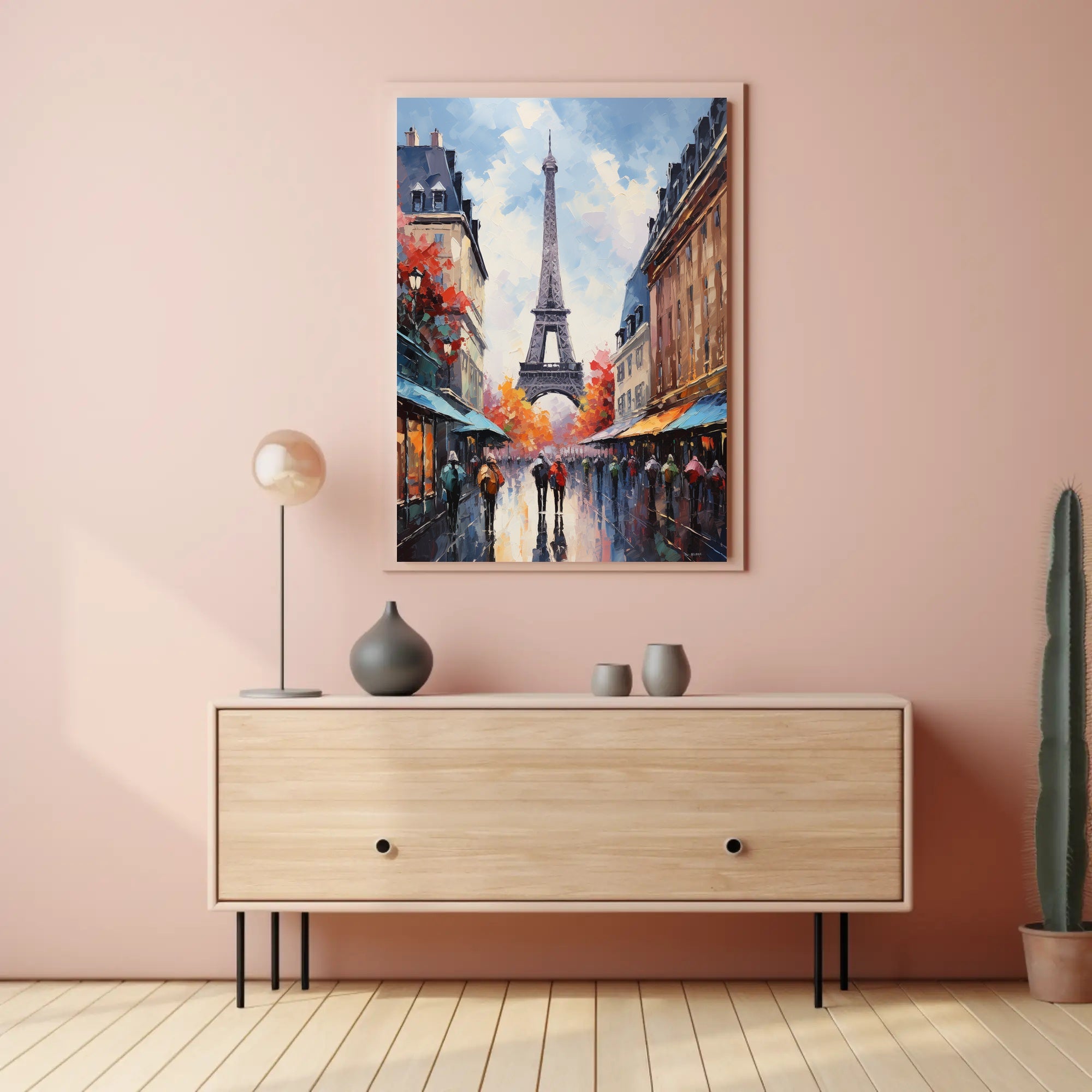 Autumn In Paris Poster
