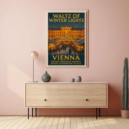 Waltz Of Winter Lights Poster