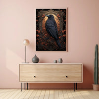 The Enigmatic Raven Poster