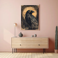 The Enigmatic Raven Poster