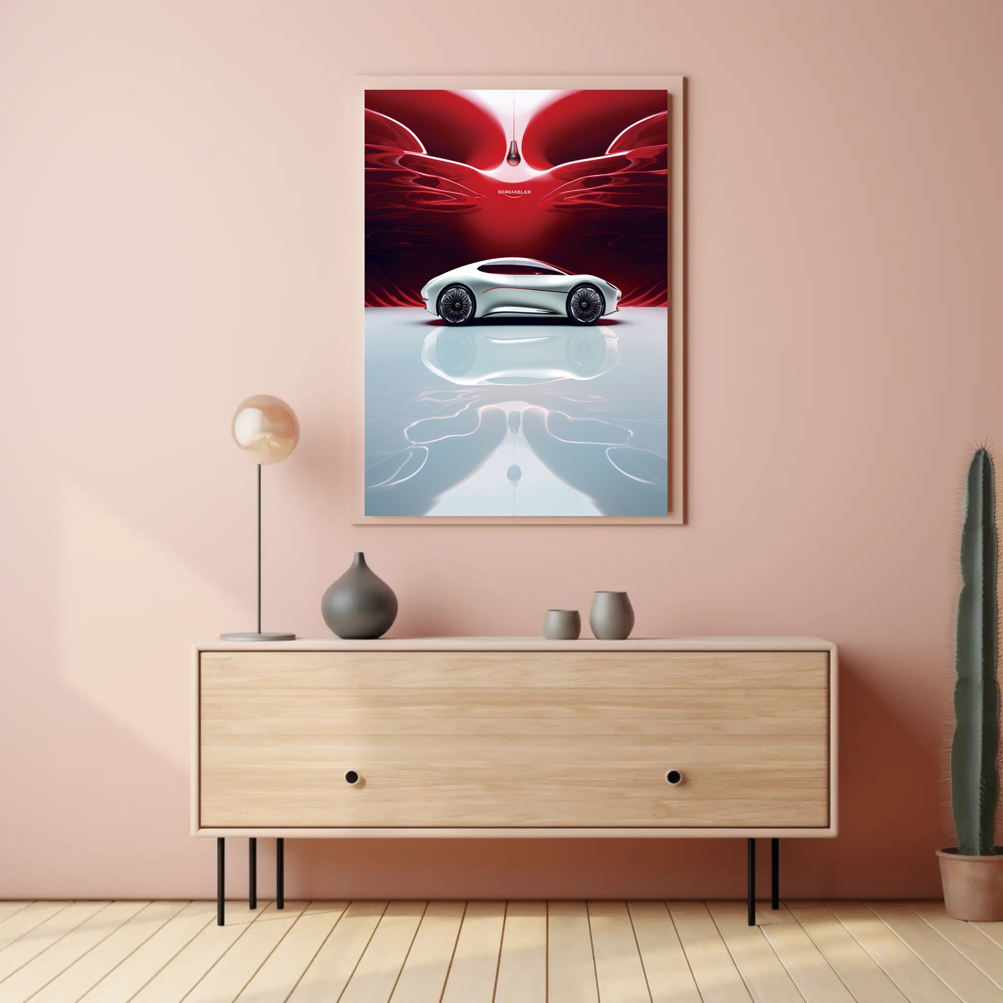 Futuristic Elegance Poster