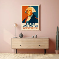 George Washington 1St President Poster