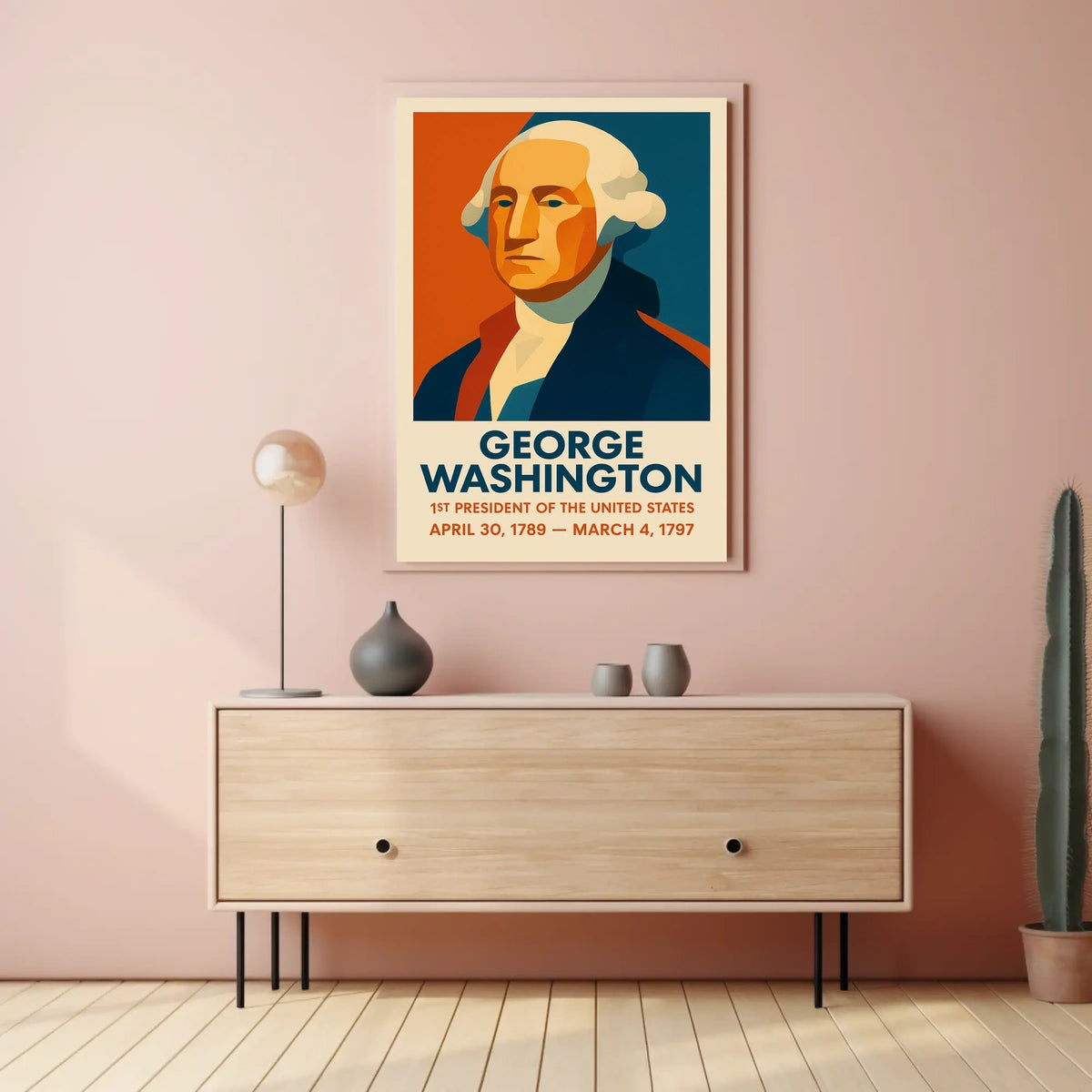 George Washington 1St President Poster