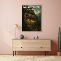Walnut Canyon, Arizona Poster
