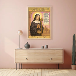 Blessed Adeline Mother of Silent Light Poster