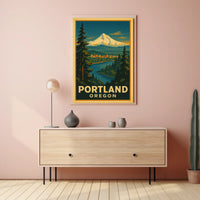Portland, Oregon Poster