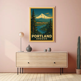 Portland, Oregon Poster