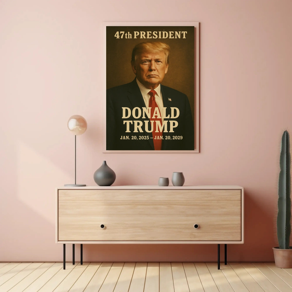Donald Trump Visionary Leader Photography Realism Patriotic Collector Tribute Edition Poster