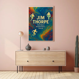 Jim Thorpe Multisport Legend Poster