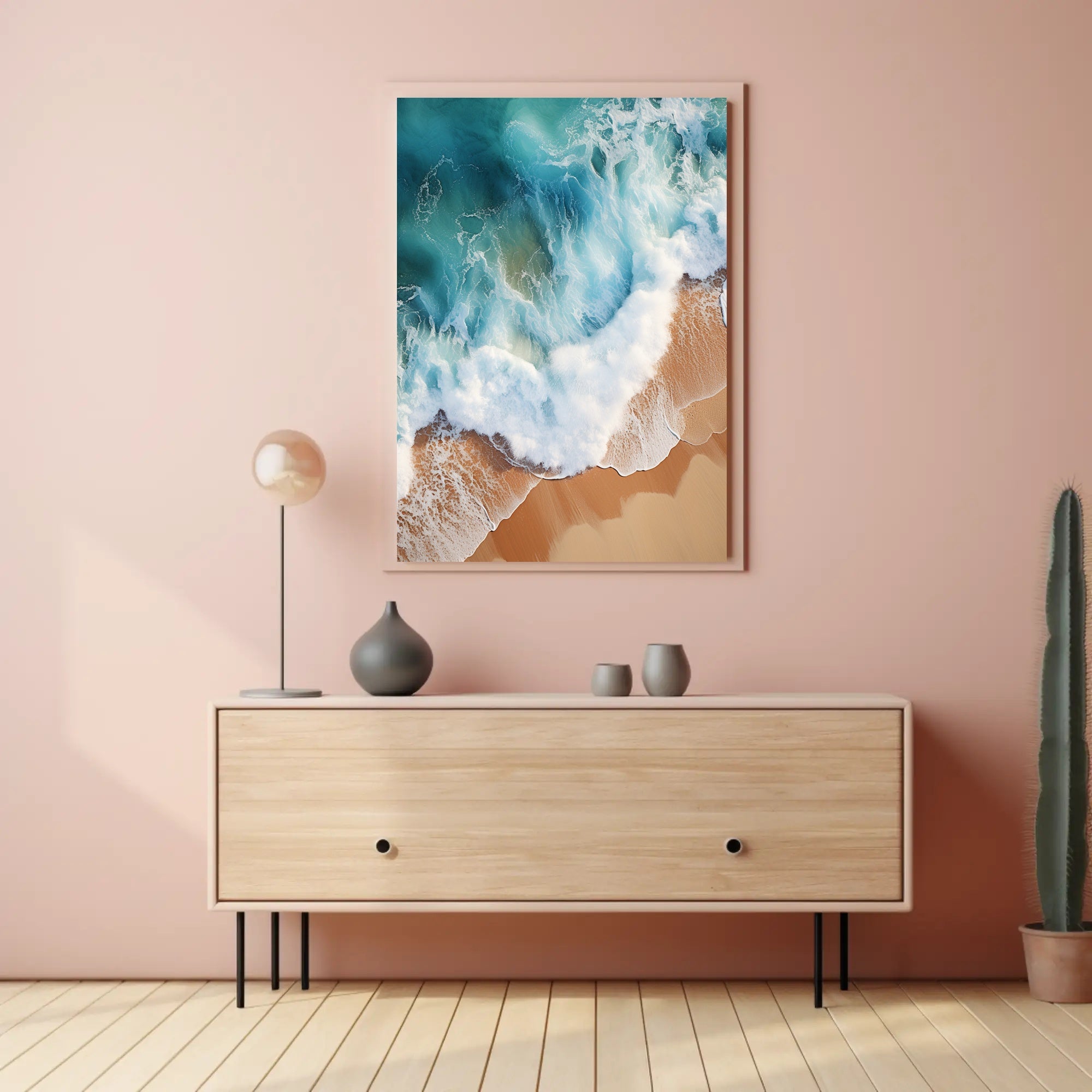 Ocean Waves Poster