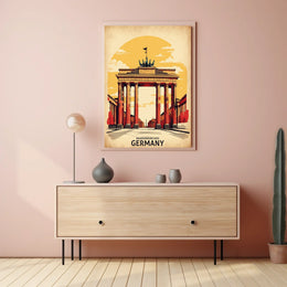 Brandenburg Gate Germany Poster