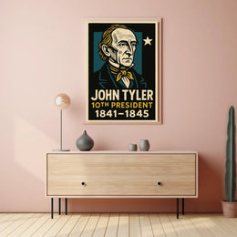 John Tyler 10th President Poster