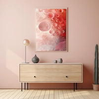 Abstract Cellular Art Poster