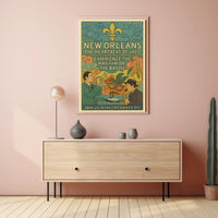New Orleans The Heartbeat of Jazz Poster