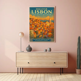 Discover Lisbon Poster