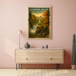 Cuyahoga Valley Where Nature Breaks Free Poster
