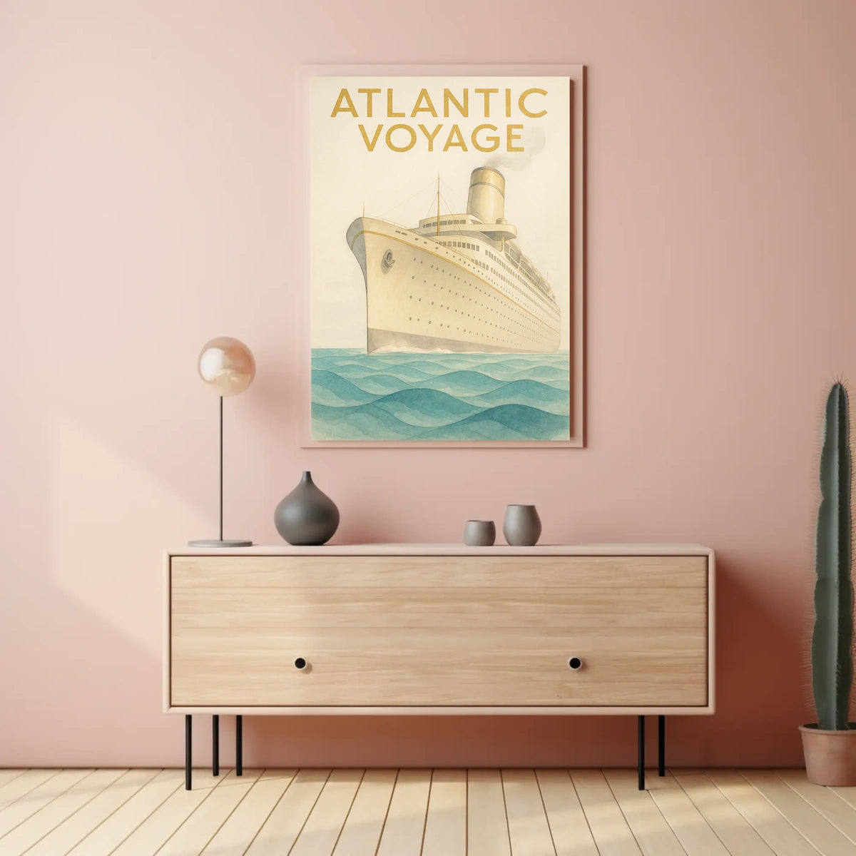 Atlantic Voyage Poster