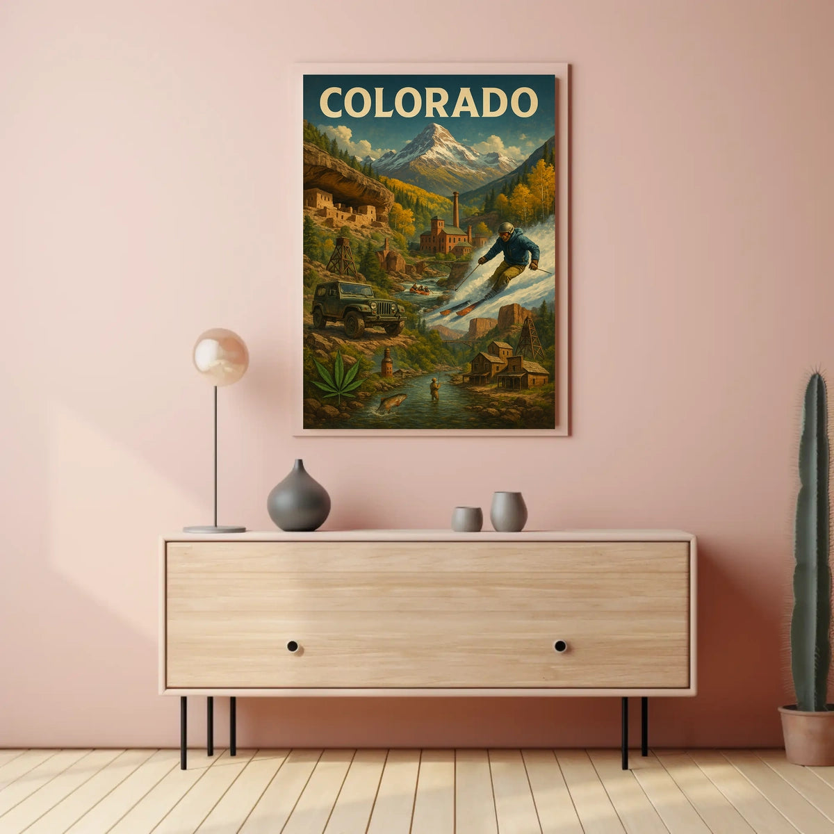Discover Colorado Poster