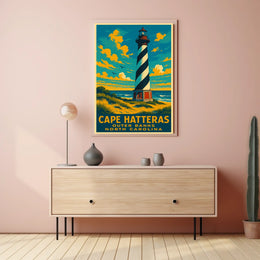 Cape Hatteras Lighthouse Poster